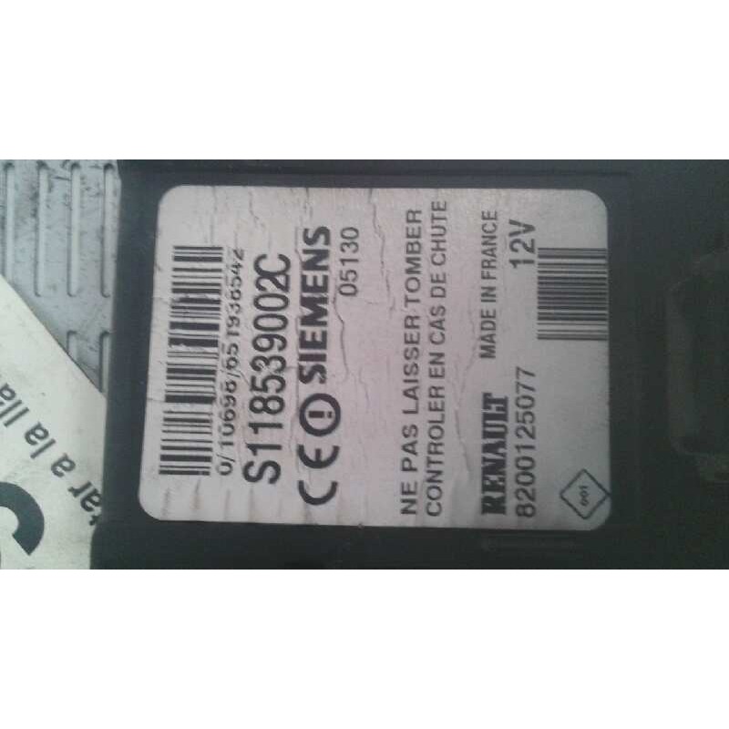 Recambio de antirrobo / llave contacto para renault scenic ii 1.5 dci diesel referencia OEM IAM S118539002C 82000125077 - Negro 2