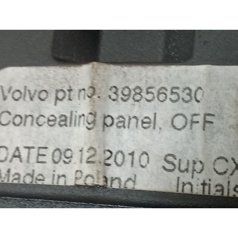 Recambio de bandeja trasera para volvo xc60 i suv (156) d3 / d4 referencia OEM IAM 39856530 - Marrón 2