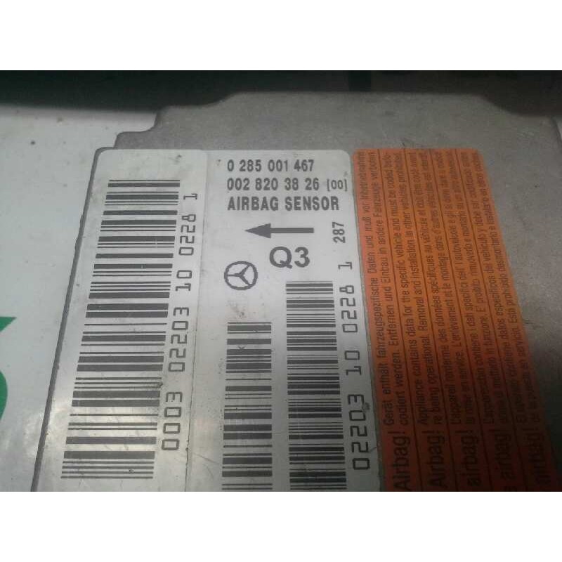 Recambio de kit airbag para mercedes-benz clase a (w168) 190 (168.032) referencia OEM IAM - Gris 4