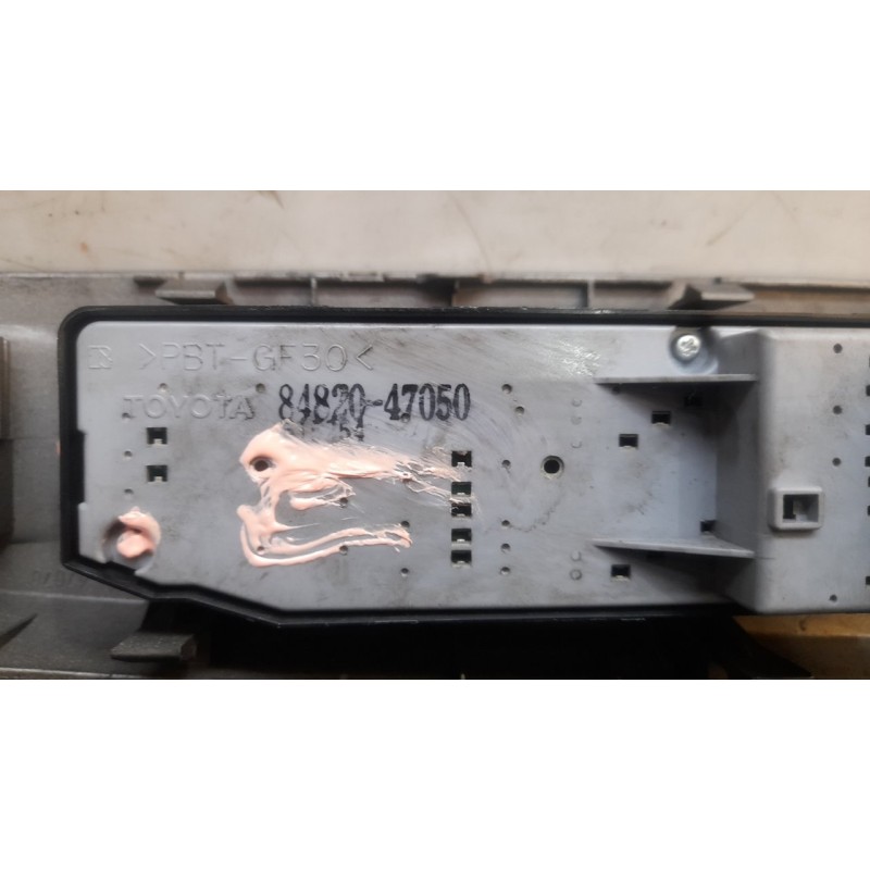Recambio de mando elevalunas delantero izquierdo para toyota prius (nhw20) sol referencia OEM IAM 8482047050 - Blanco 5