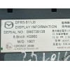 Recambio de pantalla multifuncion para mazda cx-30 selection 2wd referencia OEM IAM DFR5611J0 B90738138 