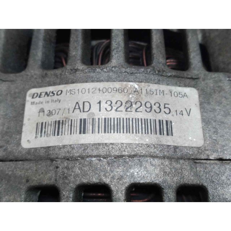 Recambio de alternador para opel corsa d enjoy referencia OEM IAM AD13222935 - Gris 2