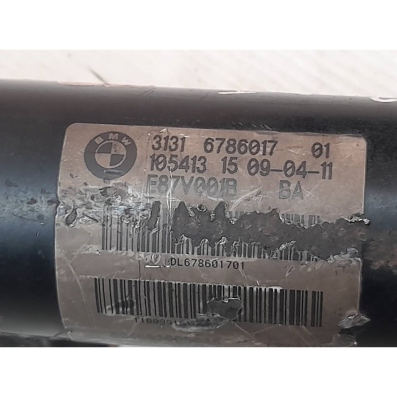 Recambio de amortiguador delantero izquierdo para bmw serie 1 berlina (e81/e87) 118d referencia OEM IAM 10541315 - Blanco 2