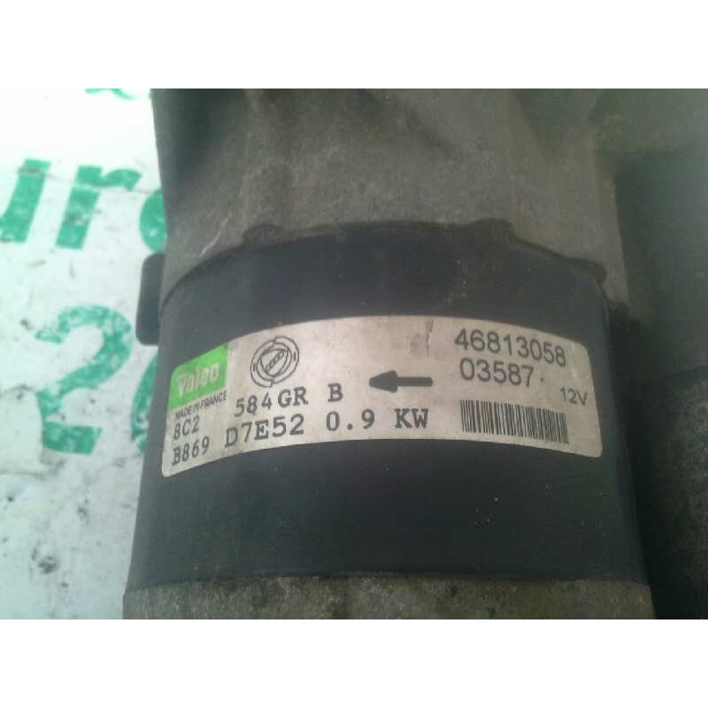 Recambio de motor arranque para fiat stilo (192) 1.2 16v cat referencia OEM IAM D7E52 46813058 VALEO - Gris 2