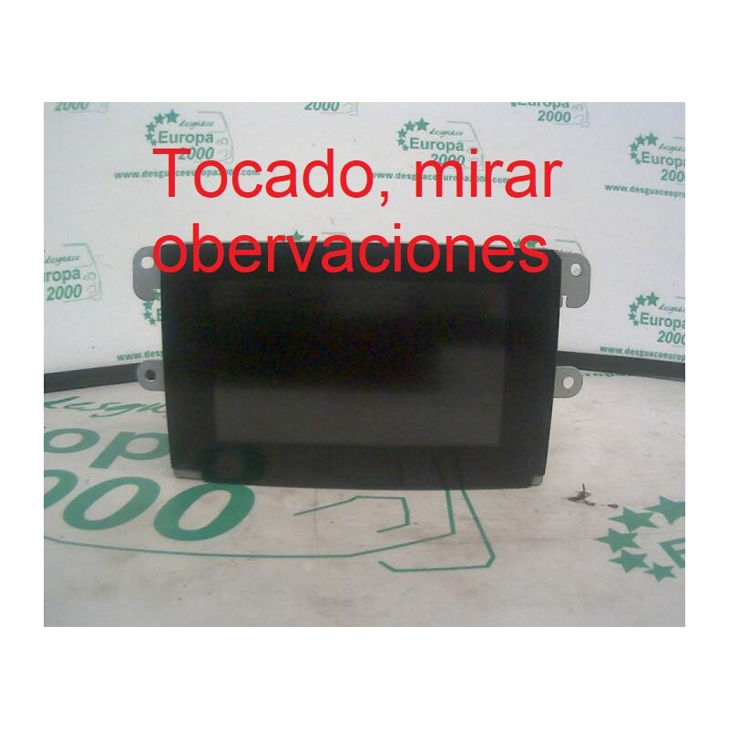 Recambio de pantalla multifuncion para nissan almera tino (v10m) 2.2 dci diesel cat referencia OEM IAM 28090BU706  
