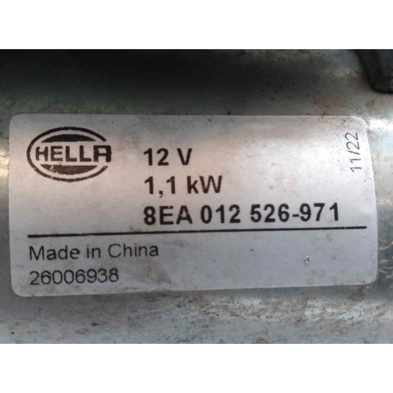 Recambio de motor arranque para opel corsa d enjoy referencia OEM IAM 8EA012526971 - Gris 3