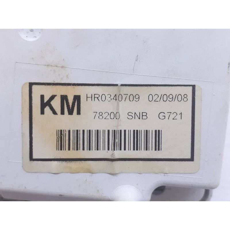 Recambio de cuadro instrumentos para honda civic lim.4 (fd) 1.8 es referencia OEM IAM HR0340709 78200SNBG721 - Azul 2