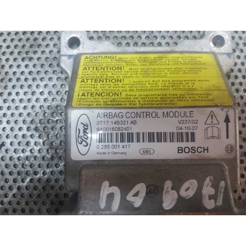 Recambio de centralita airbag para ford transit connect (tc7) 1.8 tdci cat referencia OEM IAM 6A0018082401 0285001417 2