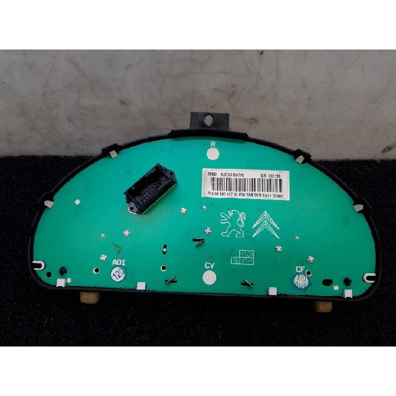 Recambio de cuadro instrumentos para peugeot 1007 dolce referencia OEM IAM 9658241780 A2C53106799 VDO 3