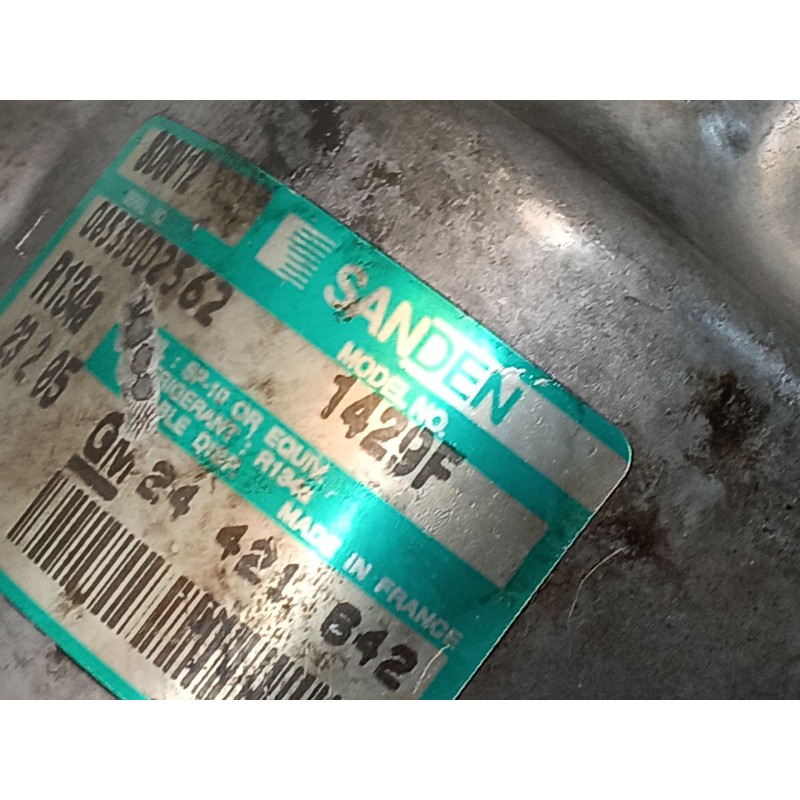 Recambio de compresor aire acondicionado para opel meriva a monospace (x03) 1.7 cdti (e75) referencia OEM IAM 1429F 08535002562 - Verde 2