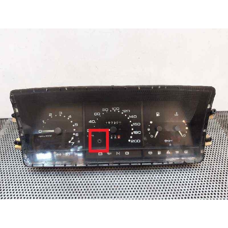 Recambio de cuadro instrumentos para seat ibiza gl referencia OEM IAM X039609270 - Blanco 4