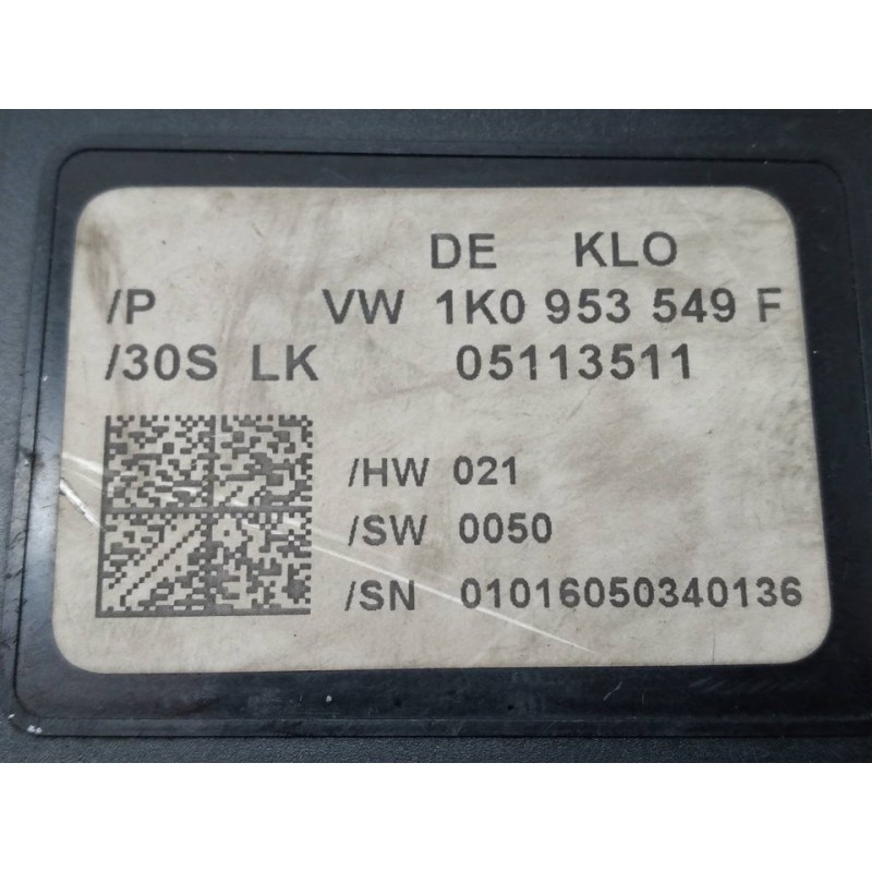 Recambio de centralita check control para audi a3 (8p) 2.0 tdi ambiente referencia OEM IAM 1K0953549F 05113511 - Negro 3