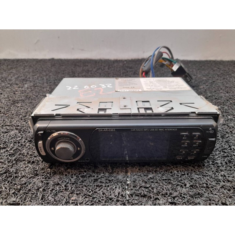 Recambio de sistema audio / radio cd para citroën xsara berlina 1.9td tonic referencia OEM IAM  DXAR0363 