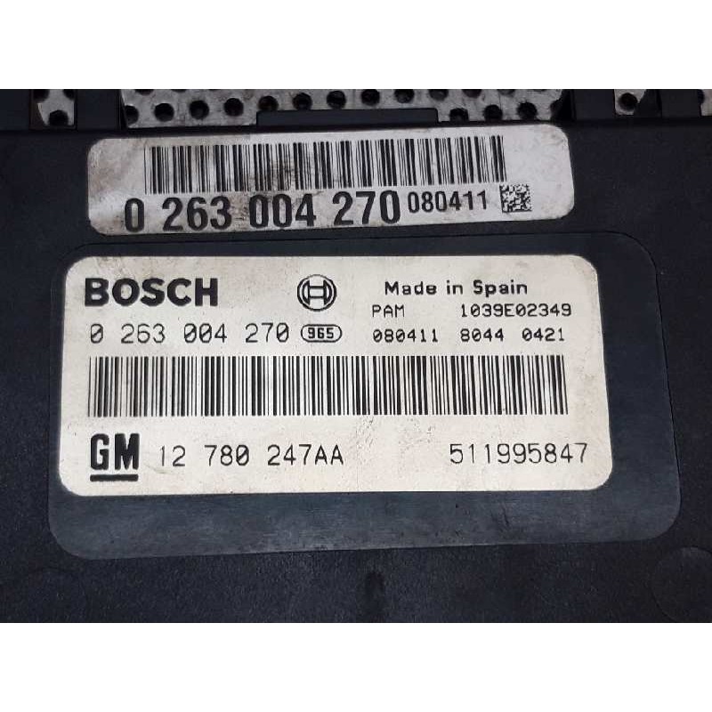 Recambio de centralita airbag para saab 9-3 sport sedán vector referencia OEM IAM 0263004270 0263004270 - Negro 2
