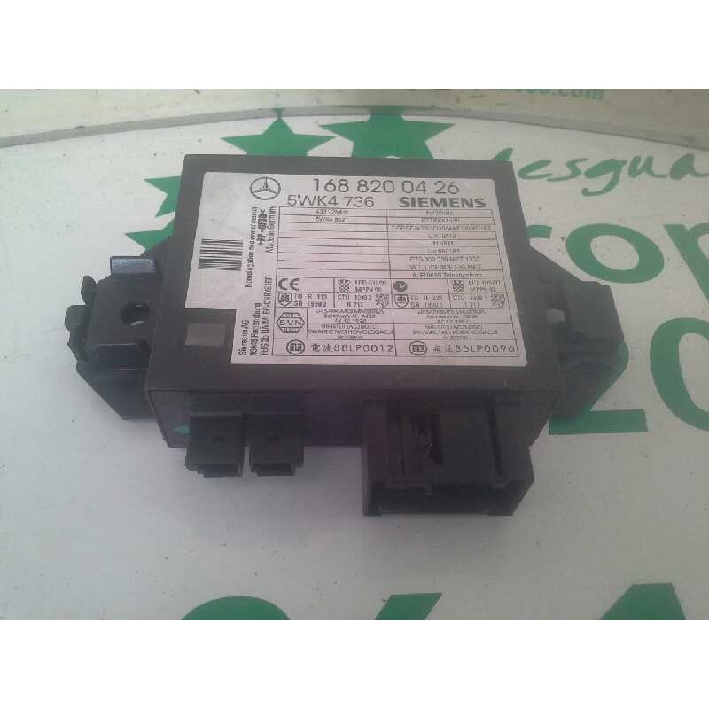 Recambio de centralita check control para mercedes-benz clase a (w168) 190 (168.032) referencia OEM IAM 1688200426  5WK4736