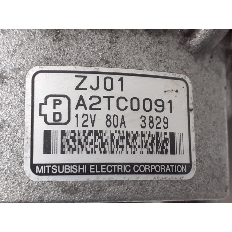 Recambio de alternador para mazda 3 berlina (bk) 1.6 vvt active referencia OEM IAM A2TC0091 ZJ01 - Gris 2
