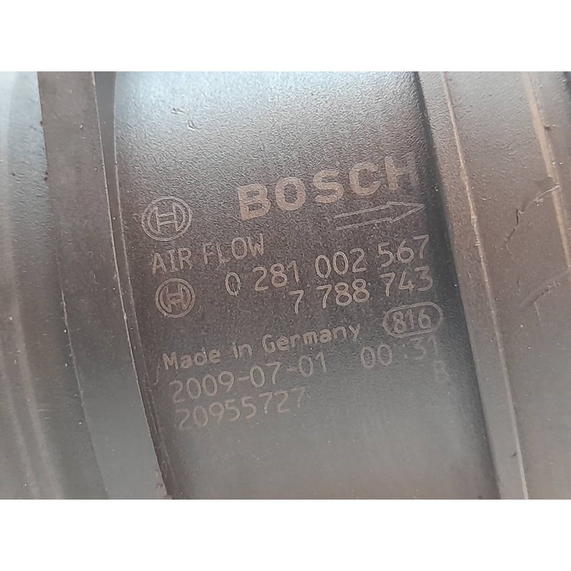 Recambio de caudalimetro para seat altea (5p1) emocion referencia OEM IAM 0281002567  BOSCH - Blanco 4