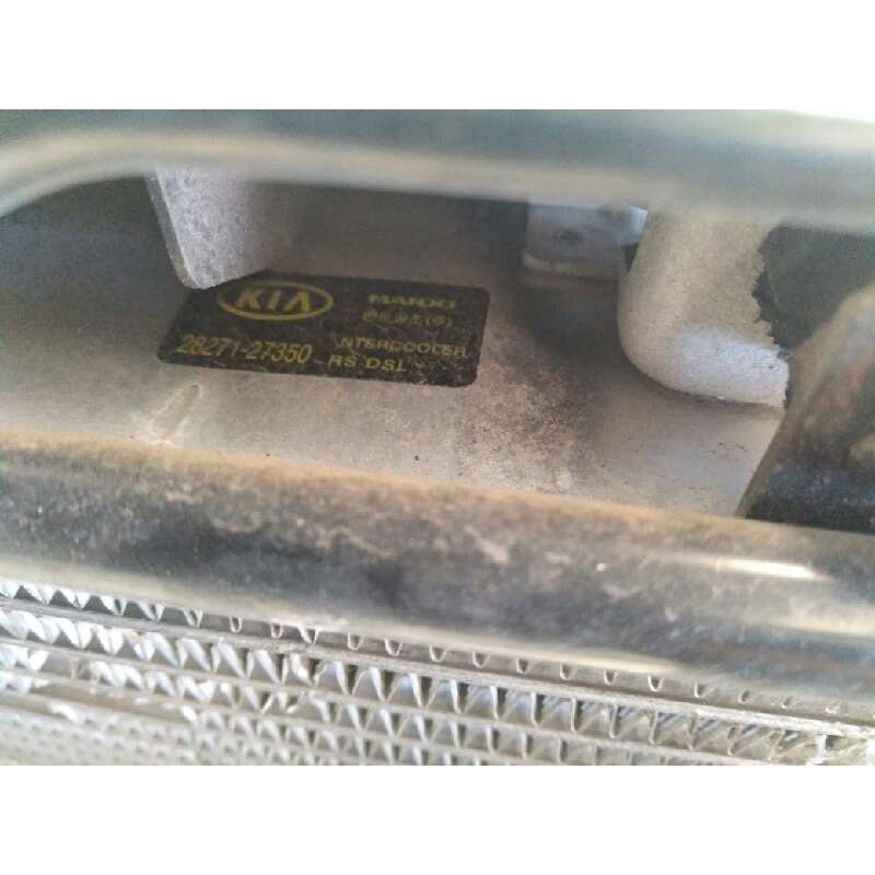 Recambio de intercooler para kia carens 2.0 crdi lx monovolumen referencia OEM IAM 2827127350 - Negro 3