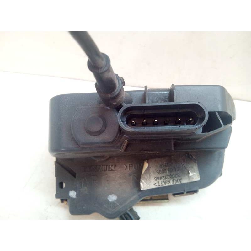 Recambio de cerradura puerta trasera izquierda para renault megane ii classic berlina 1.5 dci diesel referencia OEM IAM - Negro 2