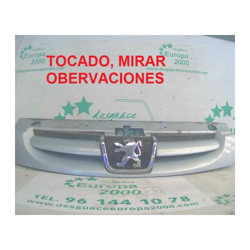 Recambio de rejilla delantera para peugeot partner (s2) 2.0 hdi cat referencia OEM IAM   