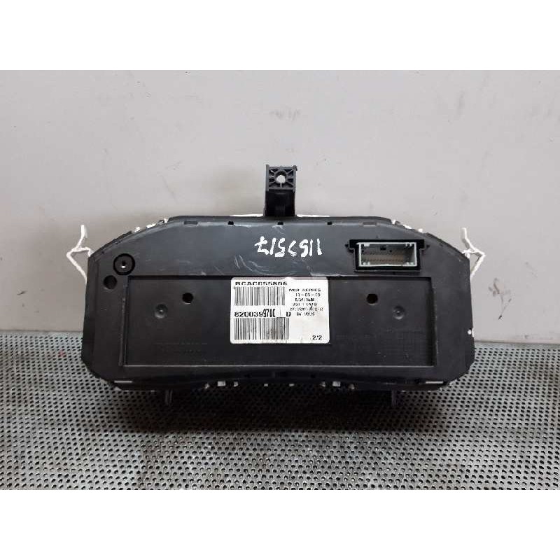 Recambio de cuadro instrumentos para renault megane ii classic berlina 1.5 dci diesel referencia OEM IAM 8200399700D - Negro 2