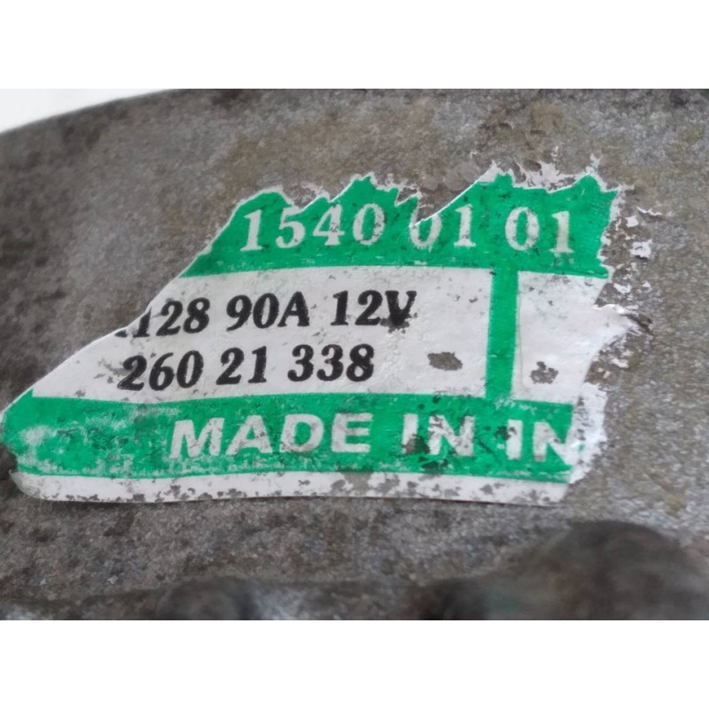 Recambio de alternador para tata indica 1.4i referencia OEM IAM 284215400101 26021338 4