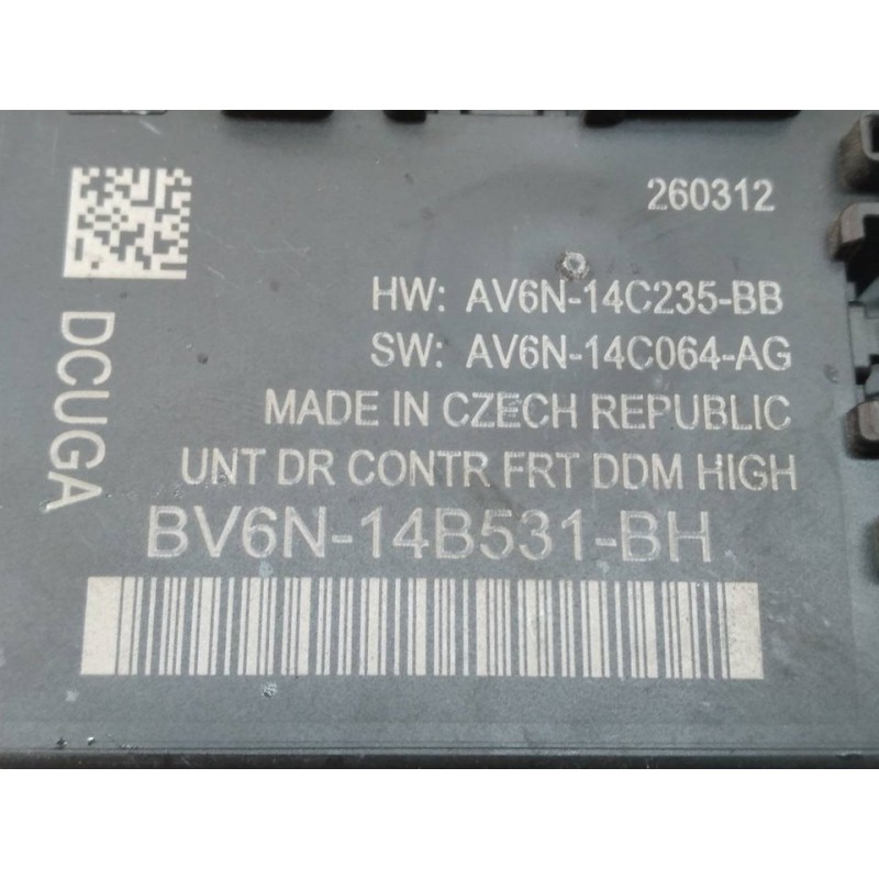 Recambio de centralita check control para ford focus turn. (cb8) trend referencia OEM IAM BV6N14B531BH - Negro 2