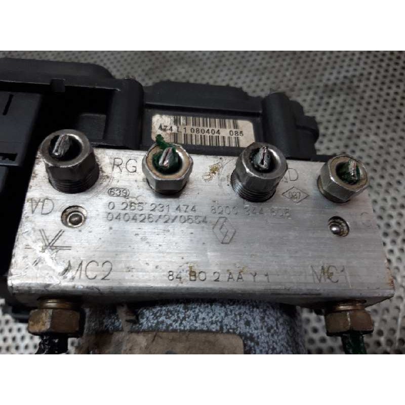 Recambio de abs para renault scenic ii 1.9 dci diesel referencia OEM IAM 0265231474 8200344606 BOSCH 2