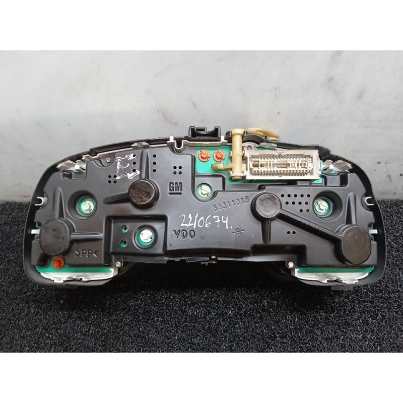 Recambio de cuadro instrumentos para opel astra g coupé 1.8 16v referencia OEM IAM 09231131FF 110080072004 - Verde 2
