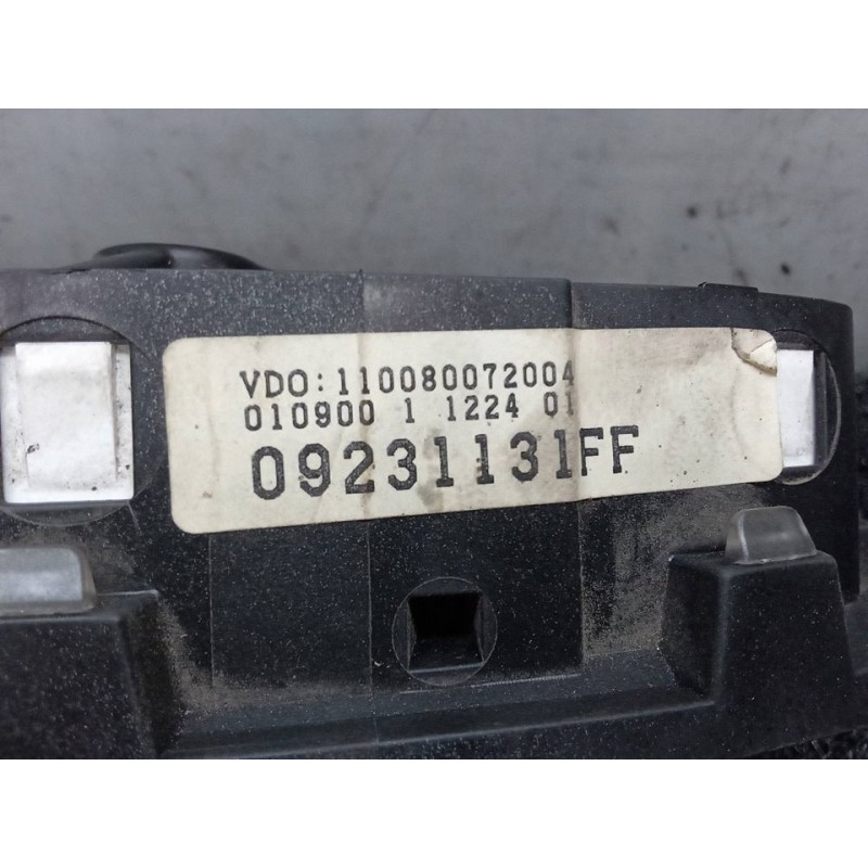Recambio de cuadro instrumentos para opel astra g coupé 1.8 16v referencia OEM IAM 09231131FF 110080072004 - Verde 4