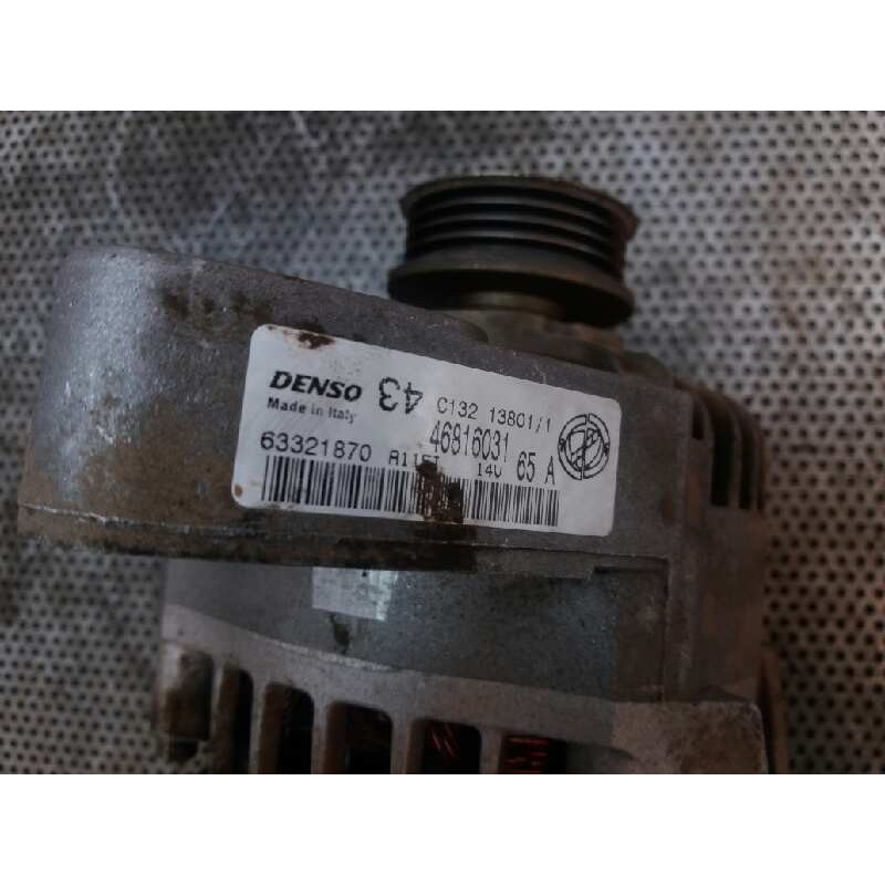 Recambio de alternador para fiat doblo (119) 1.2 cat referencia OEM IAM 83616260 - Amarillo 2
