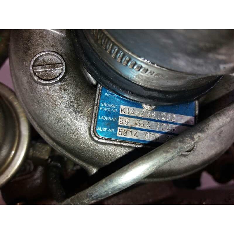 Recambio de turbocompresor para peugeot 406 berlina (s1/s2) 1.9 turbodiesel cat referencia OEM IAM K14258202 965641744 KKK 4