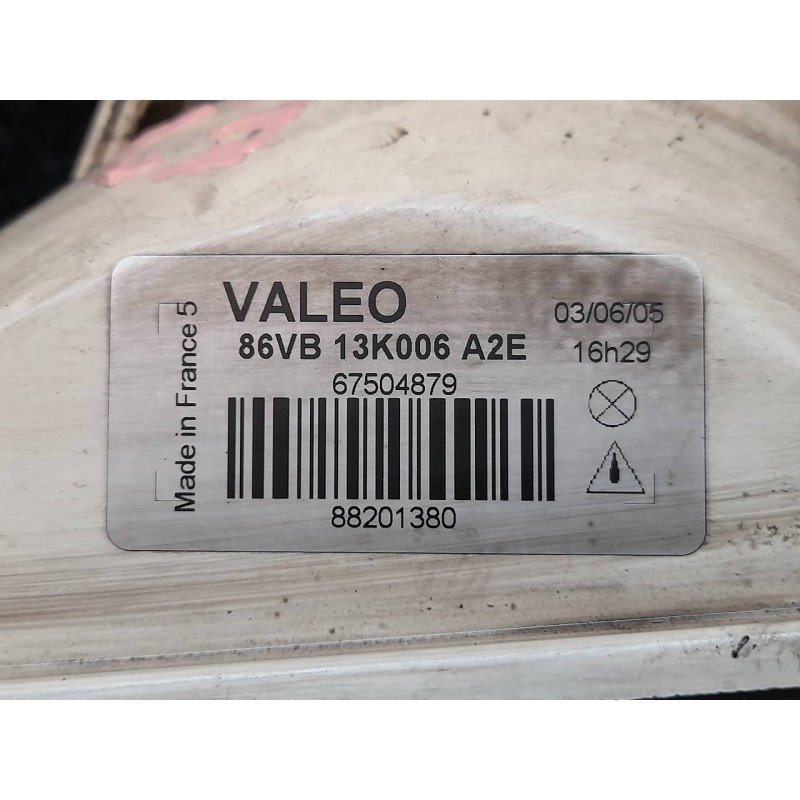 Recambio de faro izquierdo para ford transit, combi/bus 86/92 combi ft 100 referencia OEM IAM 86VB13K006A2E  VALEO - Blanco 3