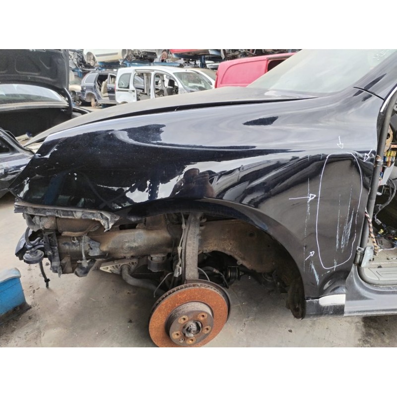 Recambio de aleta delantera izquierda para porsche cayenne (typ 9pa) básico referencia OEM IAM - Negro 2