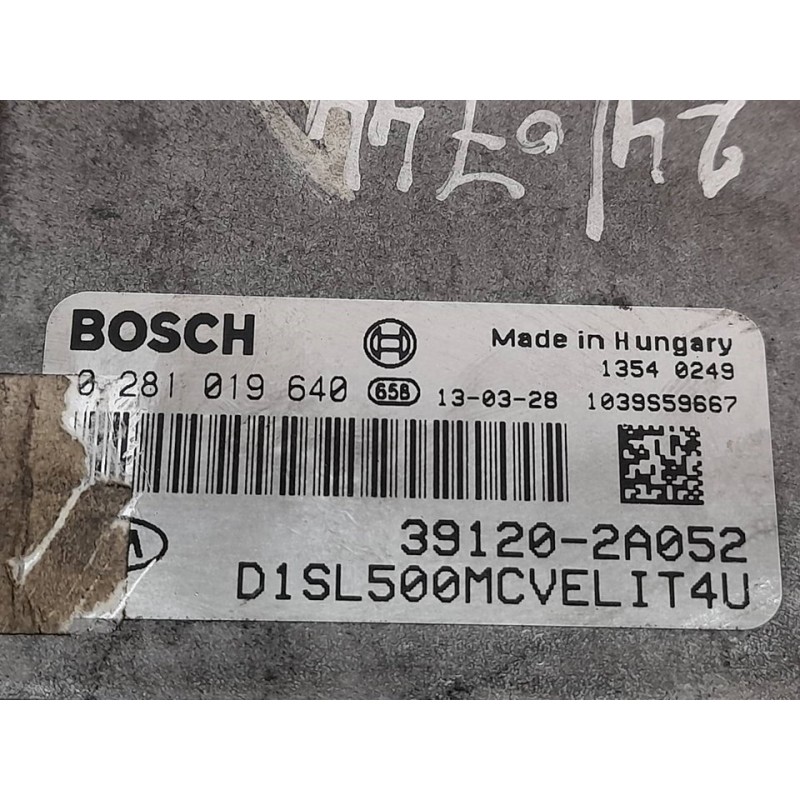 Recambio de centralita motor uce para kia sportage drive 4x2 referencia OEM IAM 0281019640  BOSCH 3