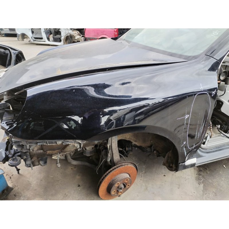 Recambio de aleta delantera izquierda para porsche cayenne (typ 9pa) básico referencia OEM IAM - Negro 6