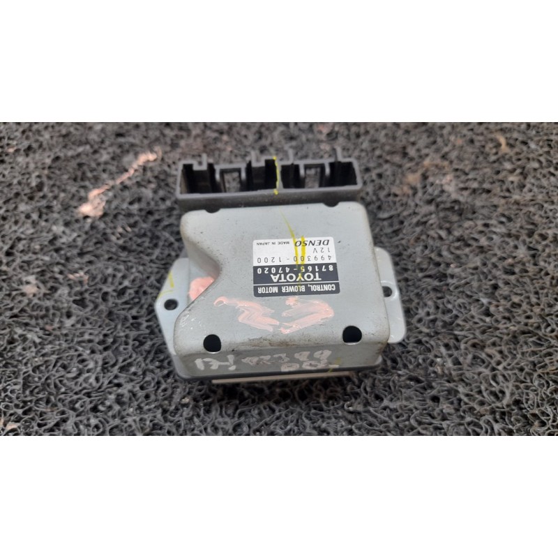 Recambio de resistencia calefaccion para toyota prius (nhw20) sol referencia OEM IAM 4993001200 8716547020 