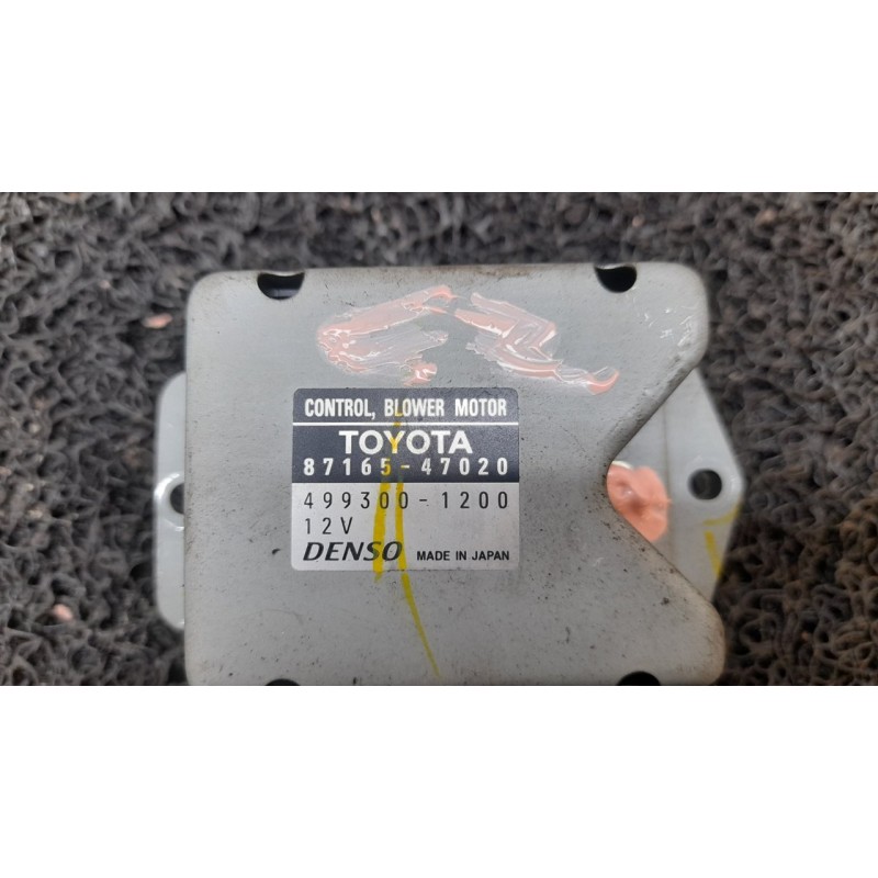 Recambio de resistencia calefaccion para toyota prius (nhw20) sol referencia OEM IAM 4993001200 8716547020 - Blanco 2