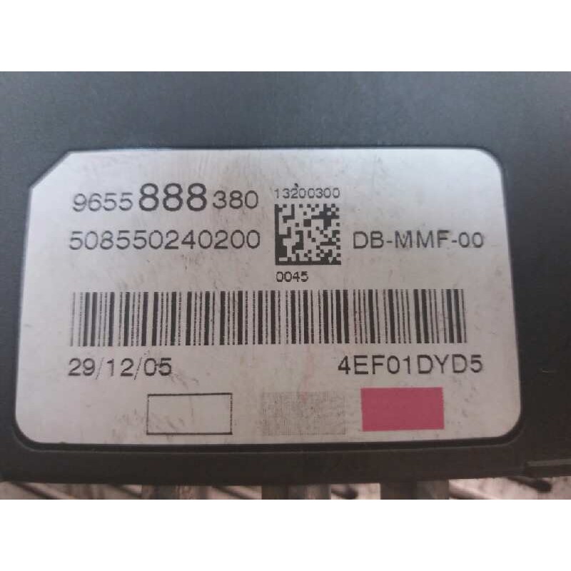 Recambio de centralita check control para peugeot 407 coupe 2.7 hdi fap cat (uhz / dt17ted4) referencia OEM IAM 9655888380 3