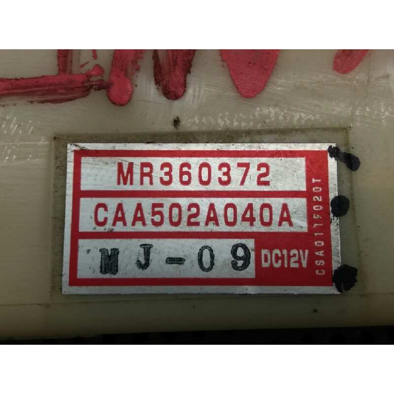 Recambio de mando climatizador para mitsubishi galant berlina (ea0) referencia OEM IAM CAA502A040A 108603 MR360372 3