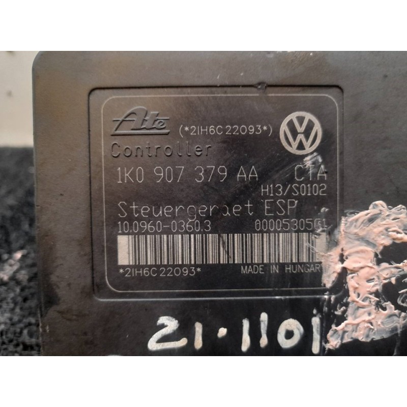 Recambio de abs para audi a3 sportback (8p) 2.0 tdi ambiente referencia OEM IAM 1K0614517T 10020602204 ATE - Negro 4