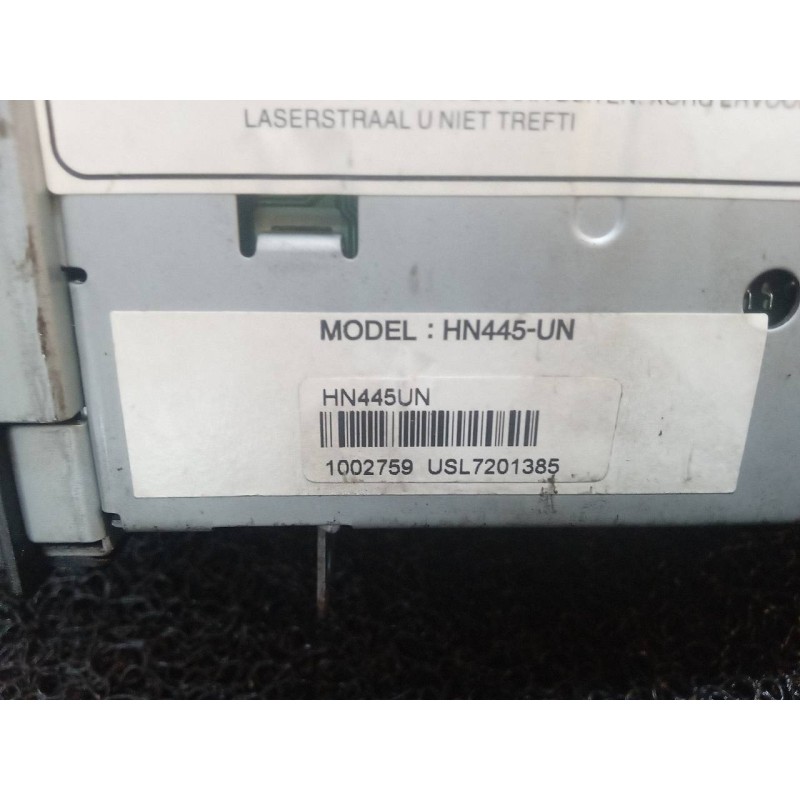 Recambio de sistema audio / radio cd para kia carens (un) emotion referencia OEM IAM HN445UN 1002759 USL7201385 - Negro 5