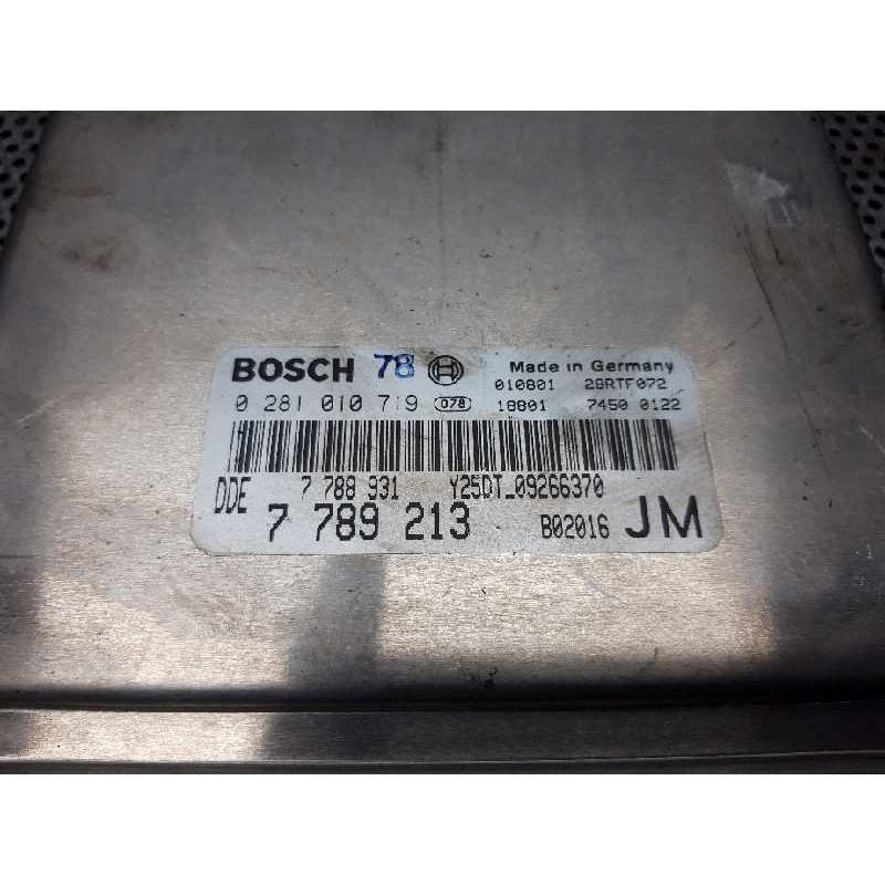 Recambio de centralita motor uce para opel omega b elegance berlina referencia OEM IAM 0281010719 7789213 3