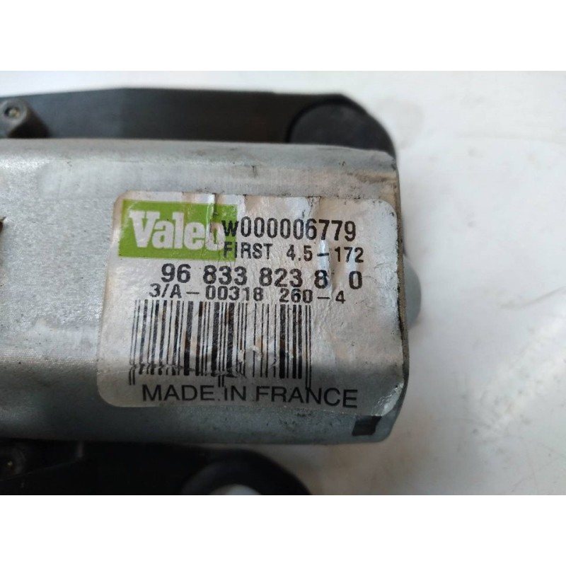 Recambio de motor limpia trasero para citroën c3 attraction referencia OEM IAM 9683382380 W000006779 VALEO - Blanco 2