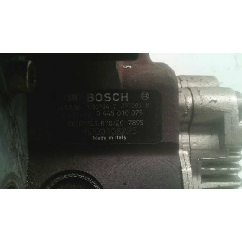 Recambio de bomba inyeccion para renault scenic ii 1.9 dci diesel referencia OEM IAM 0445010075  BOSCH 3