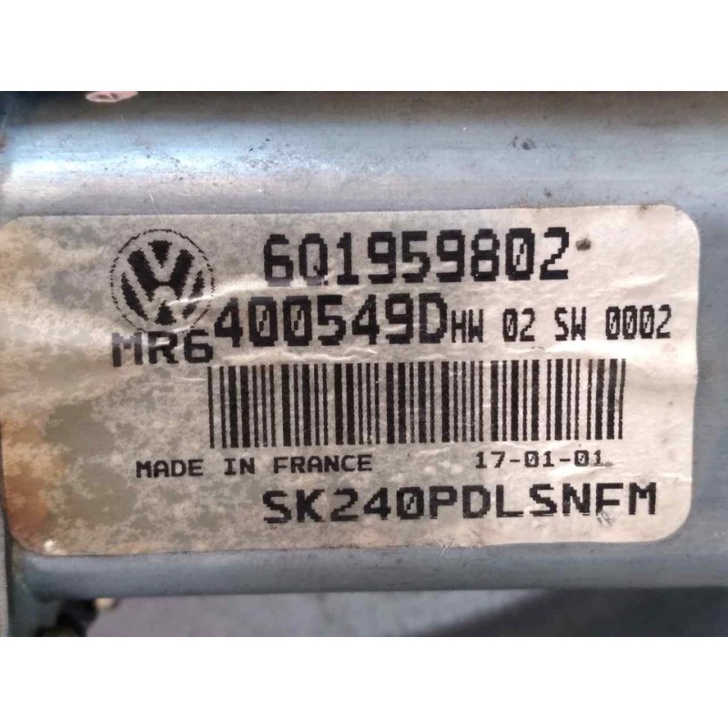 Recambio de elevalunas delantero derecho para skoda fabia familiar (6y5) comfort referencia OEM IAM 6Q1959802 3832 - Gris 4