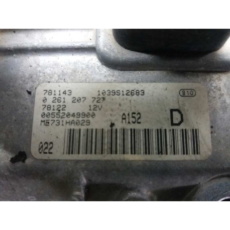 Recambio de centralita motor uce para alfa romeo 147 (190) 1.6 ts eco 16v distinctive (01.2006) referencia OEM IAM 0261207727 - Azul 2