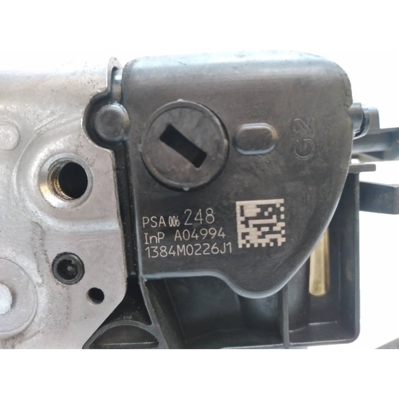 Recambio de cerradura puerta trasera izquierda para citroën c3 attraction referencia OEM IAM 006248 - Blanco 5