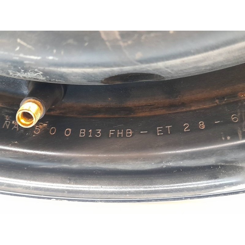 Recambio de llanta para peugeot 205 berlina 1.3 referencia OEM IAM 500B13FHBET28 - Blanco 2