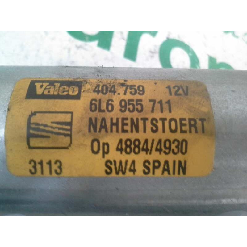 Recambio de motor limpia trasero para seat ibiza (6l1) 1.4 tdi referencia OEM IAM 6L6955711 - Rojo 4